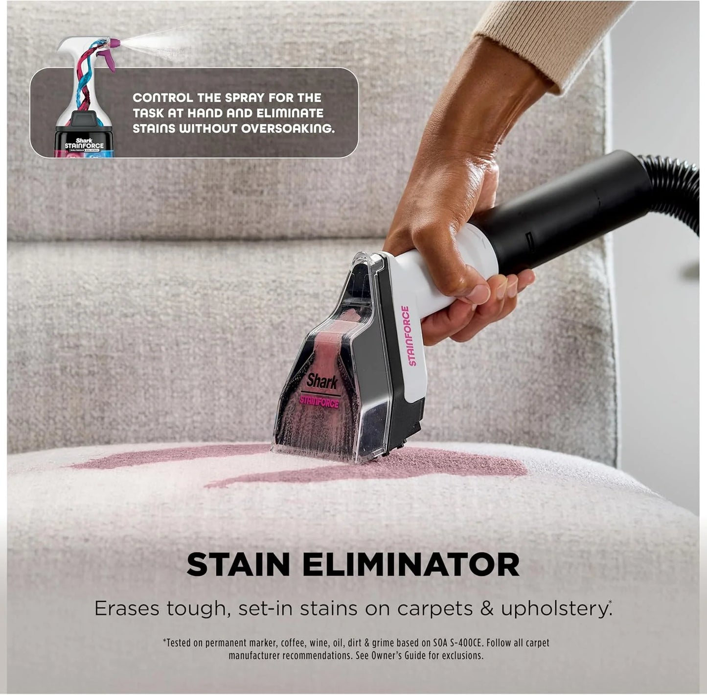 Shark EveryMess 3-in-1 Wet/Dry Vac & Stain Eliminator, 4 Tools VX101