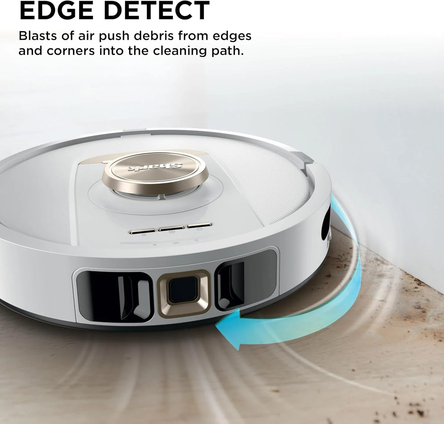 Shark Stratos 2-in-1 Robot Vacuum & Mop, White,AV2700ZE
