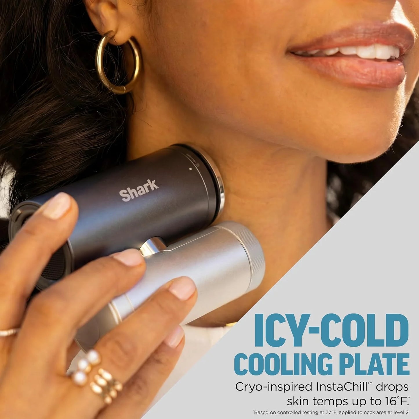 Shark ChillPill 3-in-1 Fan, Mist and Cooling Plate, Carbon, FA022