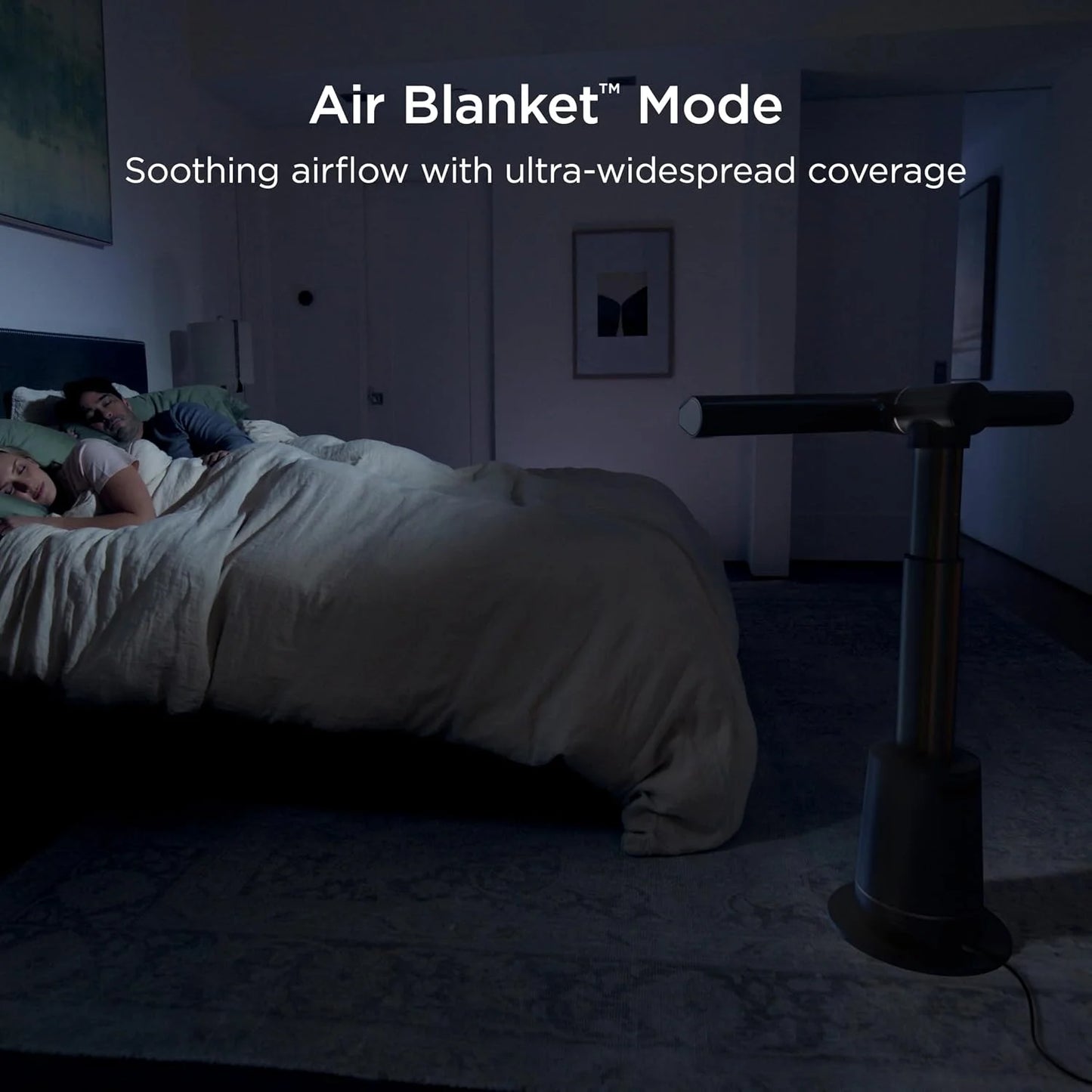 Shark TurboBlade Bladeless Tower Fan, Charcoal, TF202S