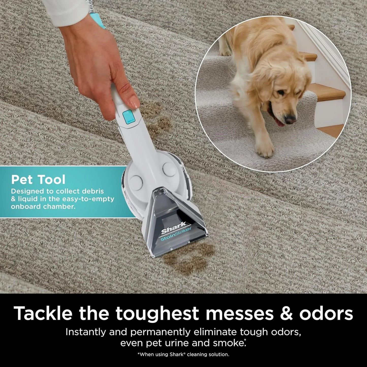Shark Deep Clean Pro & OXY Formula Bundle for Tough Stains/Odor PXCMBUNDLE