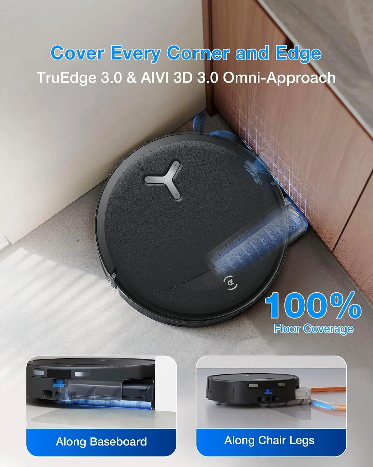 ECOVACS DEEBOT T80S Omni Robot Vacuum and Mop, 24800Pa Suction, 2026 New