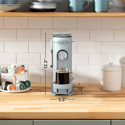 Ninja Pods & Grounds Coffee Maker, K-Cup Compatible, Glacier Blue, PB051GB