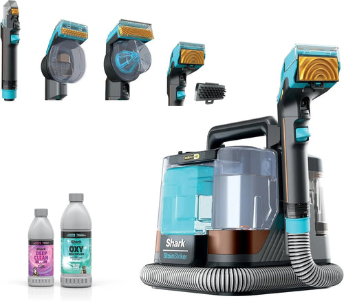 Shark StainStriker HairPro Portable Stain Cleaner,4 Tools, Self-Clean PX251
