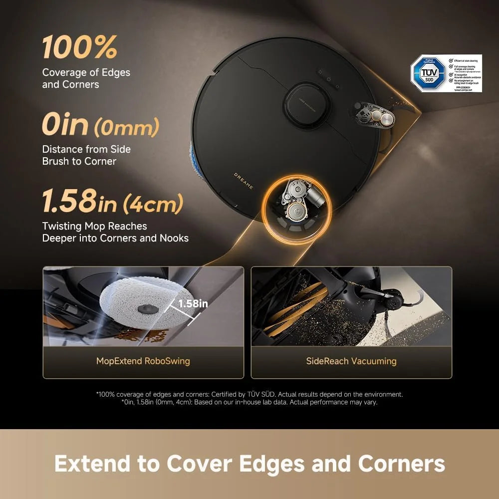 dreame Matrix10 Pro Robot Vacuum and Mop with AI RGB Avoidance