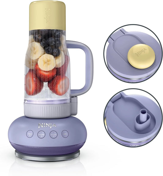 Ninja BlendBOSS Personal Blender, 26oz Tumbler, 1200PW, Purple, DB351PR