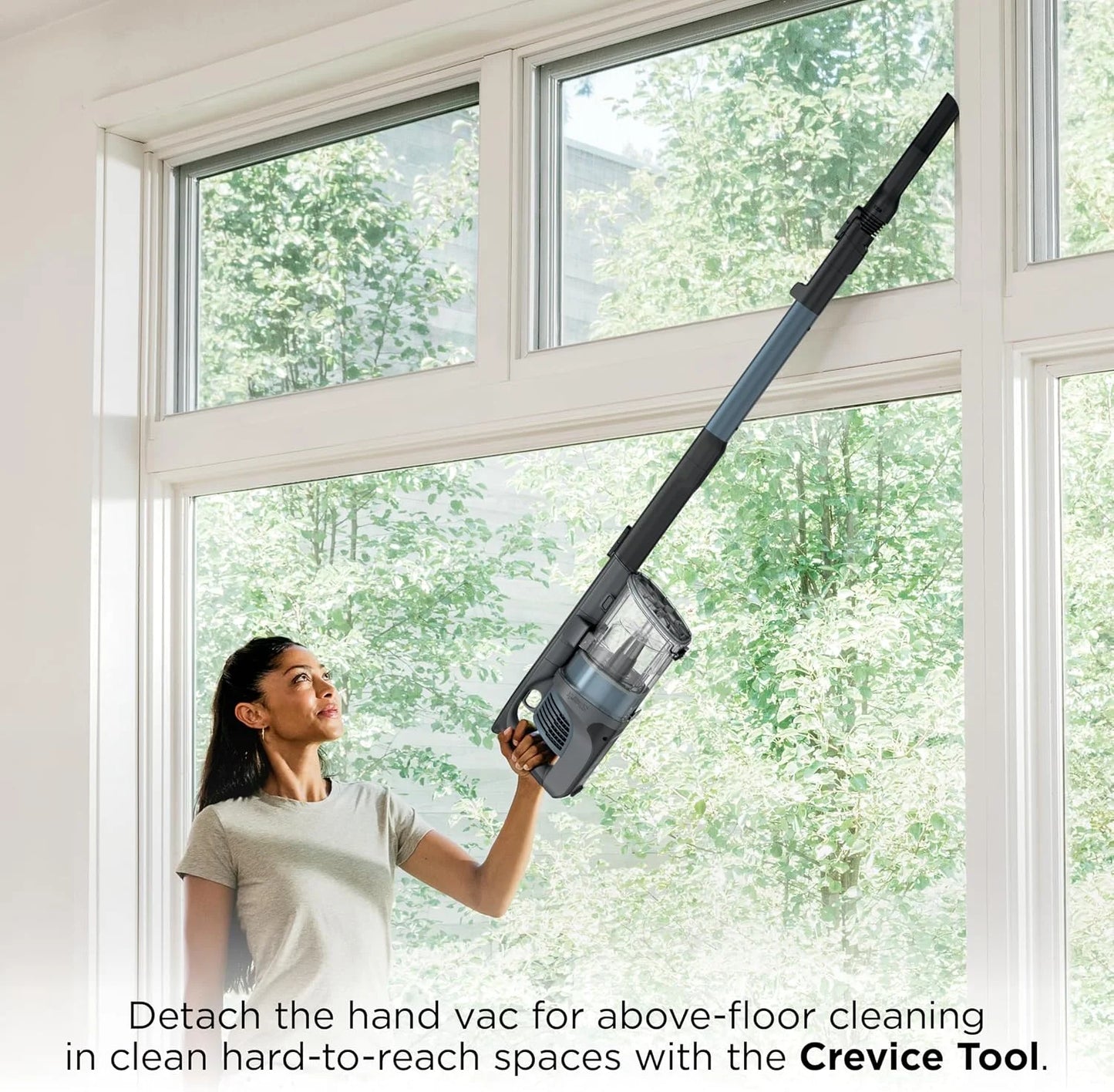 Shark Pet Cordless Stick Vacuum, Ice Blue, IX141AMZ