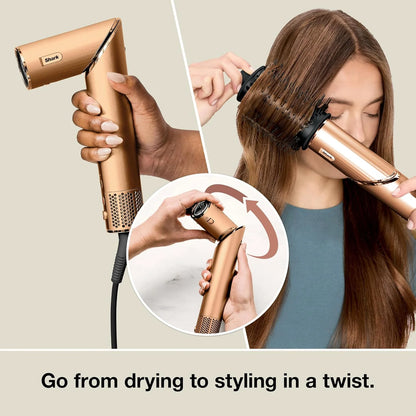 Shark FlexStyle, Air Multi-Styler & Drying System, Coanda, Copper, HD433CP