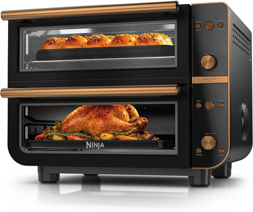 Ninja Double Oven Pro Smart XL, 30.2 Qt, 12-in-1, Onyx, DCT801BK