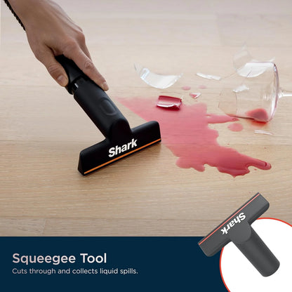 Shark MessMaster Portable Wet/Dry Vac, 3 Tools + Extension Wand, VS101