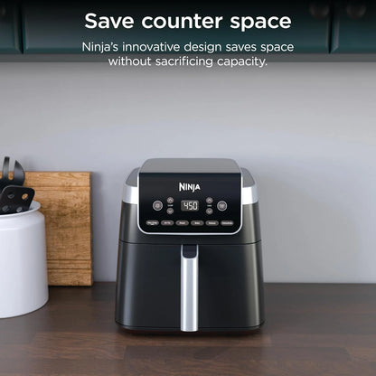 Ninja Air Fryer XL with MaxCrisp, 6.5 Qt, 6-in-1, Grey, AF181