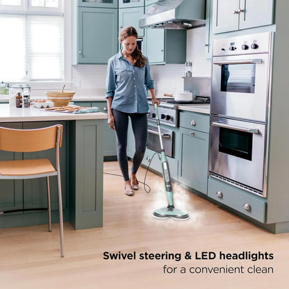 Shark Steam & Scrub Steam Mop, All-in-One Hard Floor Cleaner, Grey, S8001