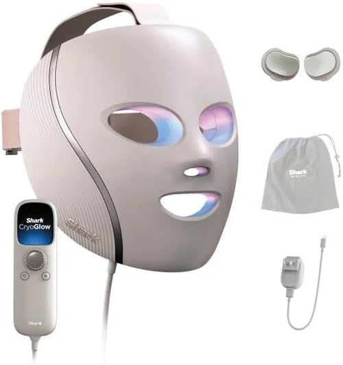 Shark CryoGlow LED Face Mask in Rose Glow, FW312PK