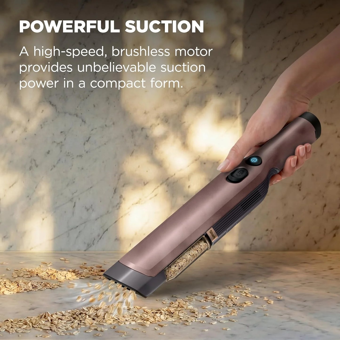 Shark Wandvac Cordless Handheld Vacuum, Luxe Collection, WV201LBR