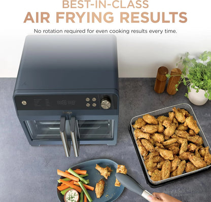 Ninja French Door Premier Air Fry Oven, 10-in-1, Cyberspace, FO101BL