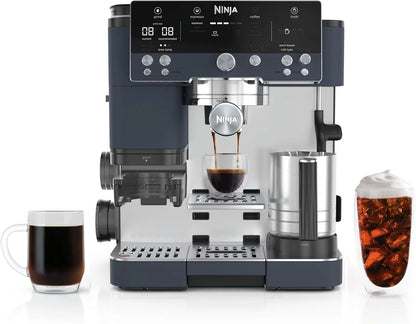Ninja Luxe Café Premier Espresso & Rapid Cold Brew, Cyberspace, ES601CY