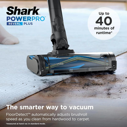 Shark PowerPro Reveal Plus Cordless Vacuum Cleaner - Charcoal - IZ376H