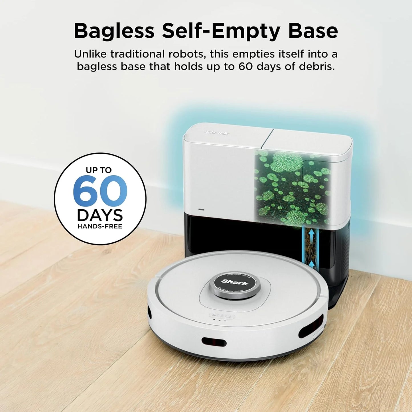 Shark AI Ultra Robot Vacuum, Black/Silver, AV2511AE