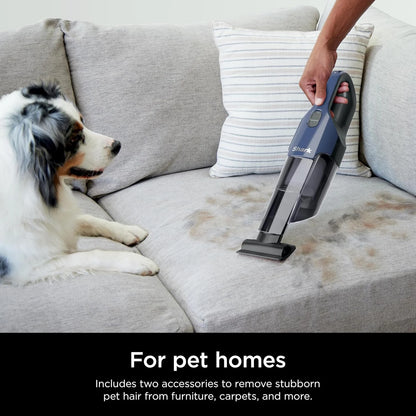 Shark Cyclone PET Handheld Vacuum, Navy Blue/Grey, CH701