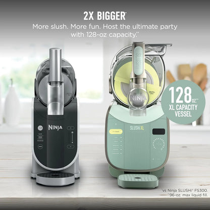 Ninja SLUSHi XL Smart Frozen Drink Maker, 10+ Servings, Green, FS601GN