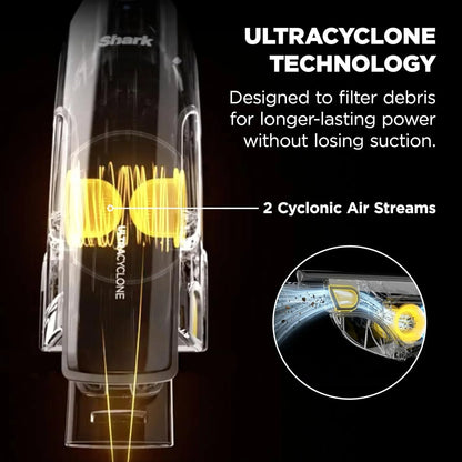 Shark UltraCyclone Pet Pro Plus Cordless Hand Vacuum, Black, CH951