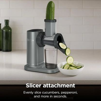 Ninja NeverClog 3-in-1 Juicer, Slicer & Shredder, 32oz Vessel, JC152