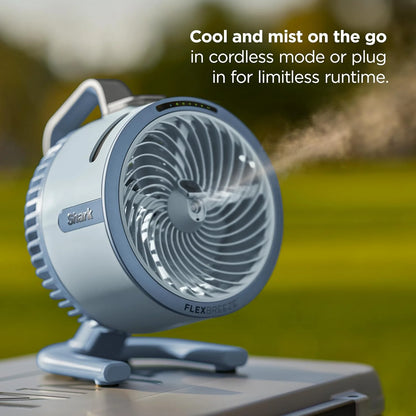 Shark FlexBreeze HydroGo Pro Portable Misting Fan, Peony, FA056PK
