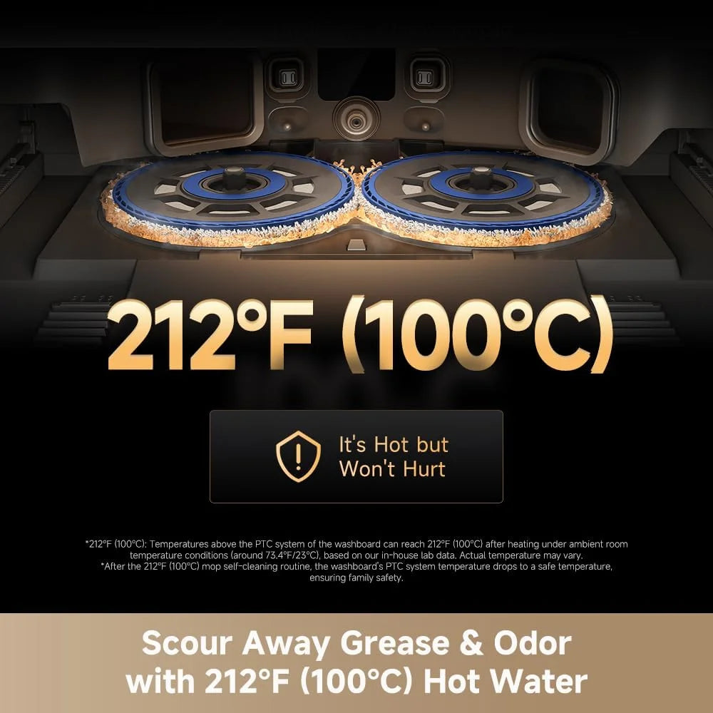 dreame Matrix10 Pro Robot Vacuum and Mop with AI RGB Avoidance