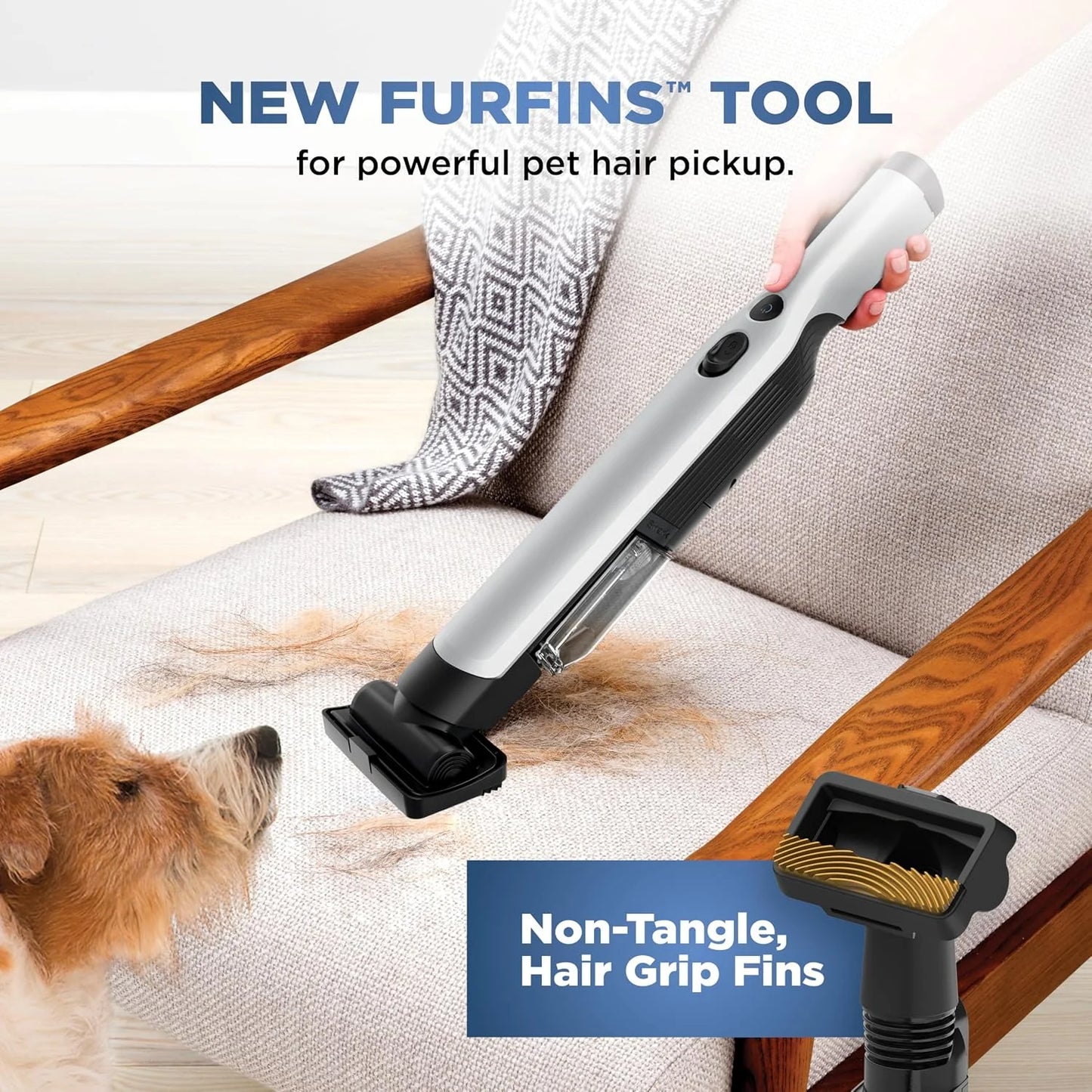 Shark WANDVAC Cordless Hand Vac, Gray, WV201WH