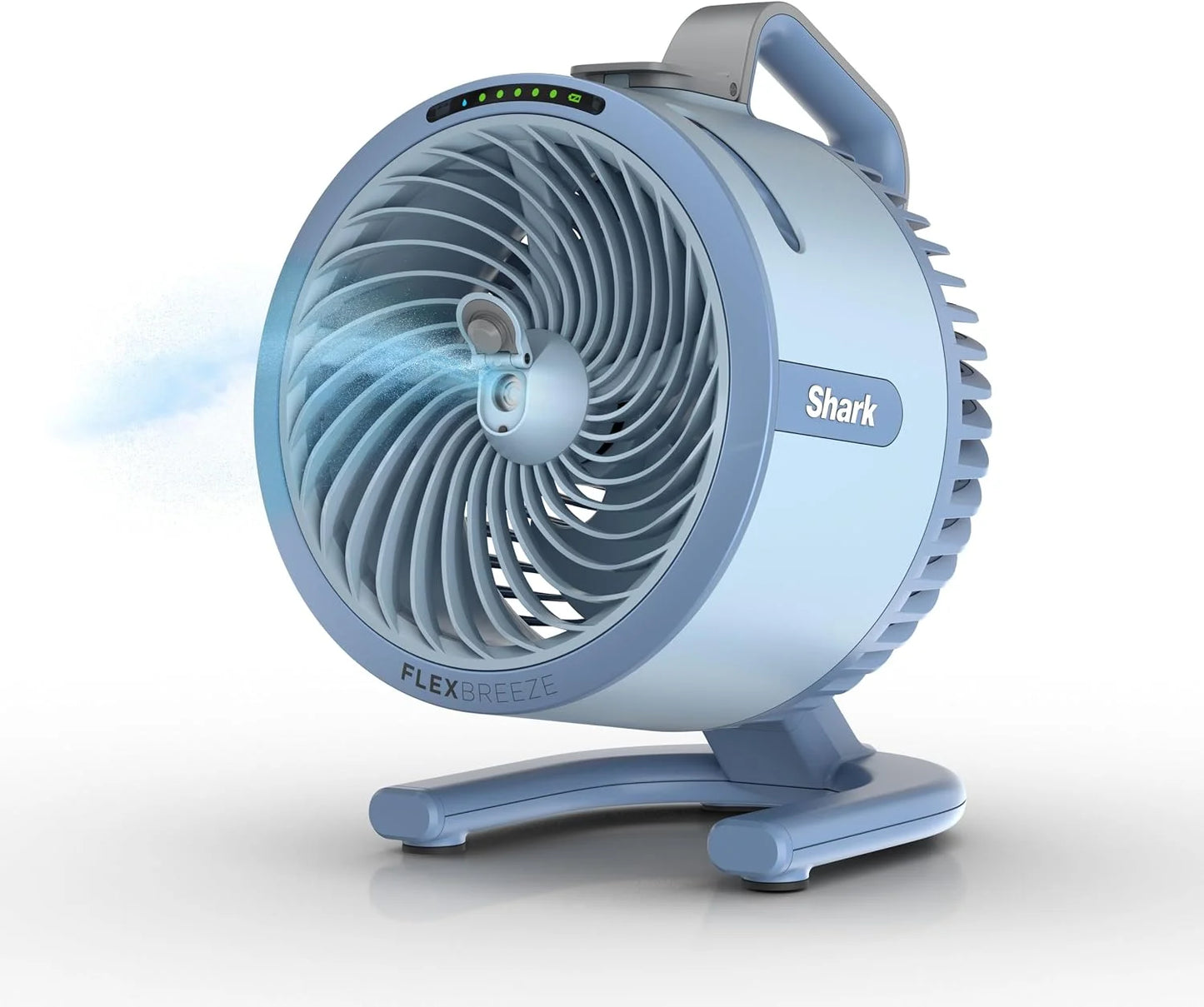 Shark FlexBreeze HydroGo Pro Portable Misting Fan, Sky, FA056BL