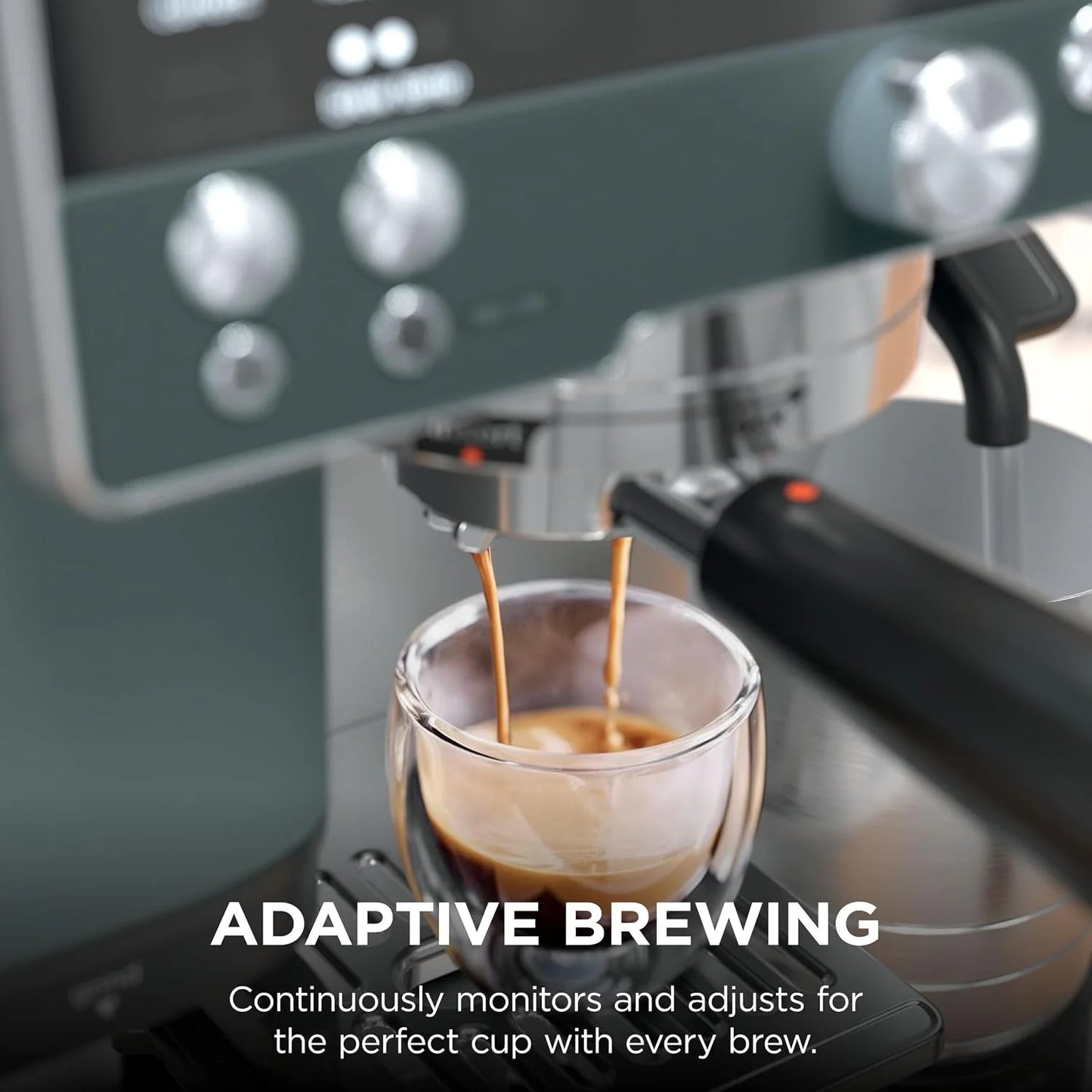 Ninja Luxe Café Premier Espresso, Drip Coffee & Cold Brew, Green, ES601GY