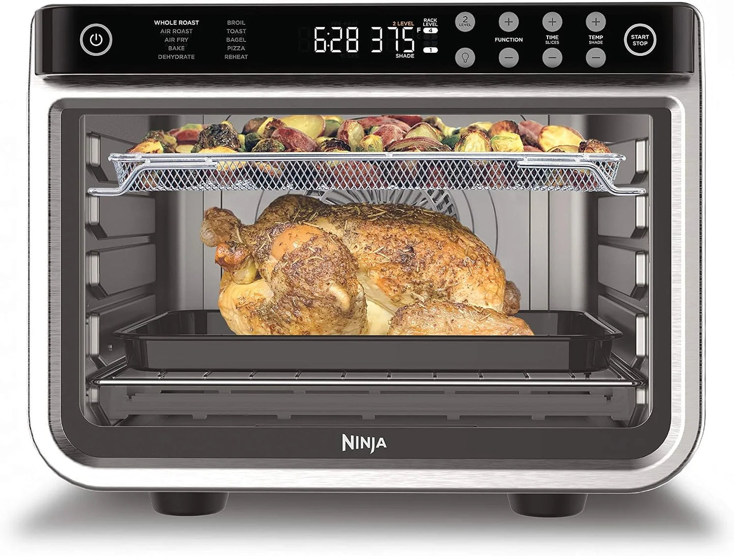 Ninja Foodi XL Pro Air Fry Oven, 10-in-1, Stainless Steel, DT201