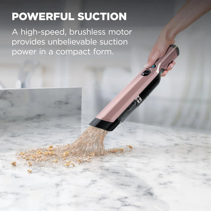 Shark WANDVAC Cordless Hand Vac, Rose Gold, WV201RGBRN
