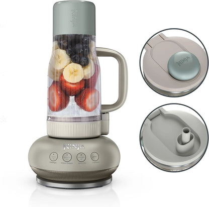 Ninja BlendBOSS Personal Blender, 26oz Tumbler, 1200PW, Stone Mint, DB351ST