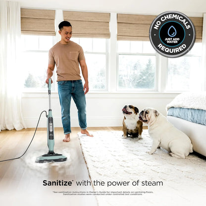 Shark Steam & Scrub Steam Mop, All-in-One Hard Floor Cleaner, Grey, S8001