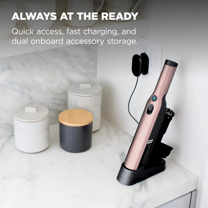 Shark WANDVAC Cordless Hand Vac, Rose Gold, WV201RGBRN