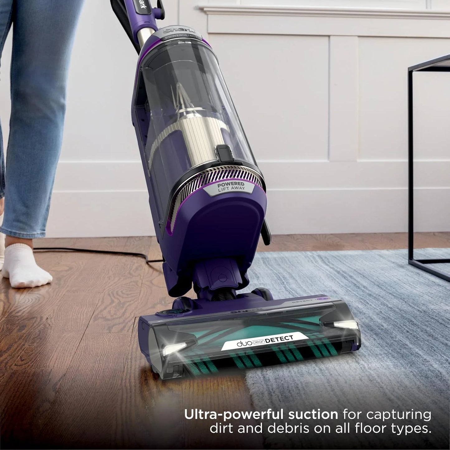 Shark PowerDetect Upright Vacuum, HEPA, Powered Lift-Away, AZ4002