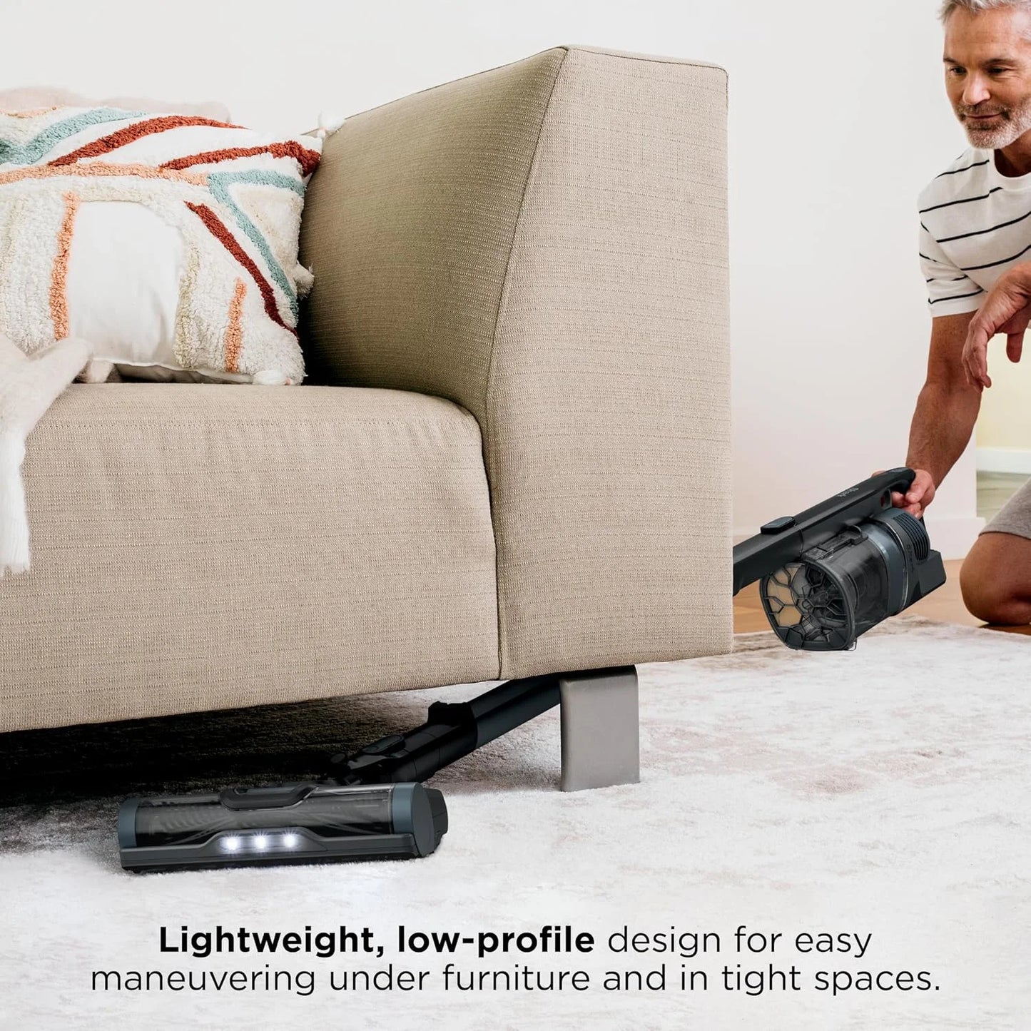 Shark Pet Cordless Stick Vacuum, Ice Blue, IX141AMZ