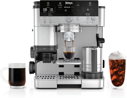 Ninja Luxe Café Premier 3-in-1 Espresso Machine, Drip Coffee, & Cold Brew