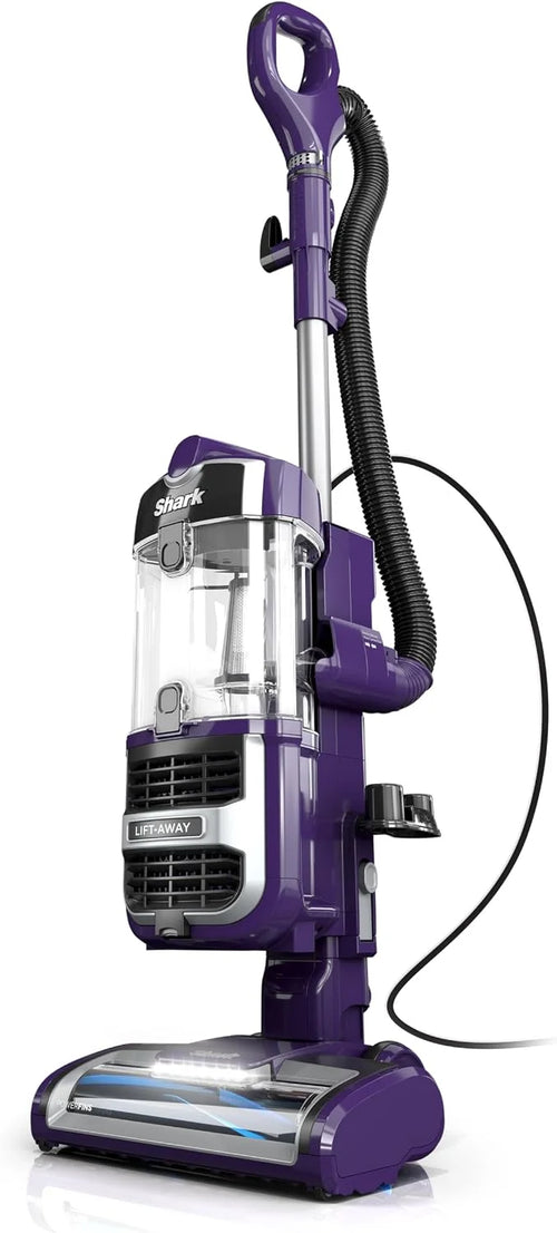 Shark Lift-Away Upright Vacuum, PowerFins, No Hair Wrap, Eggplant, ZD201