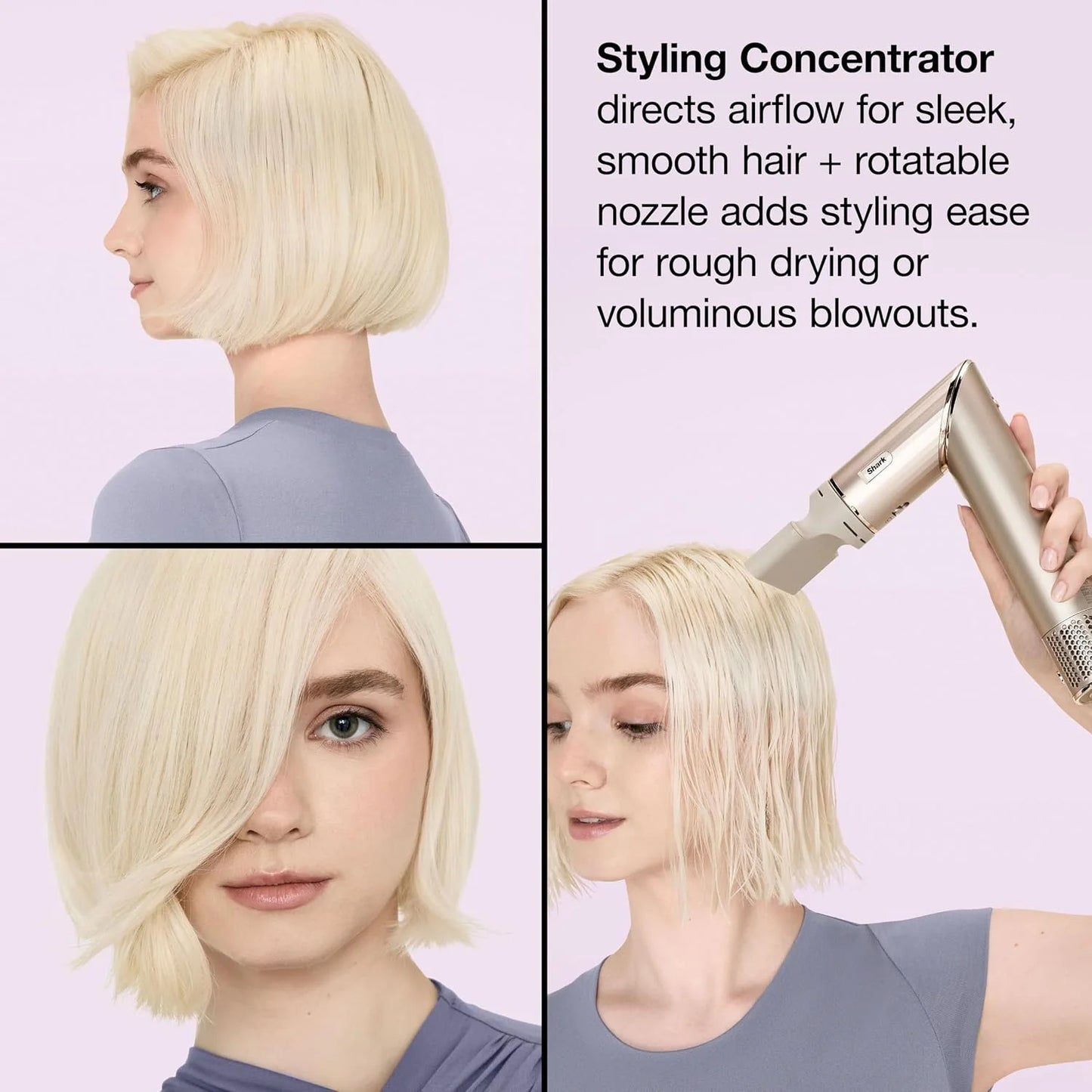Shark FlexStyle, Air Multi-Styler & Drying System, Coanda Curlers, HD430