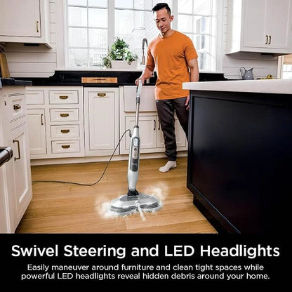 Shark Steam & Scrub with Steam Blaster Technology, White, S8201