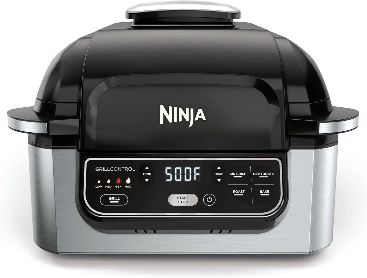 Ninja® Foodi® 5-in-1 XL Indoor Grill & Air Fryer, Black/Grey, AG301