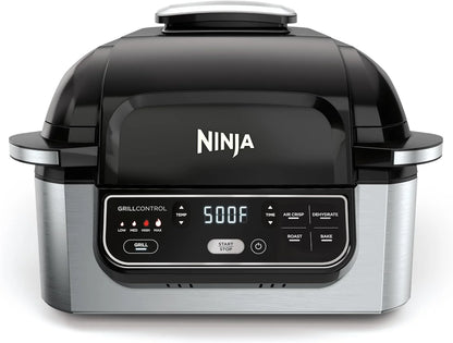 Ninja® Foodi® 5-in-1 XL Indoor Grill & Air Fryer, Black/Grey, AG301