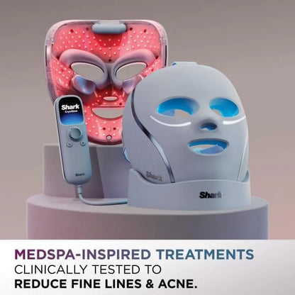 Shark CryoGlow LED Face Mask in Rose Glow, FW312PK