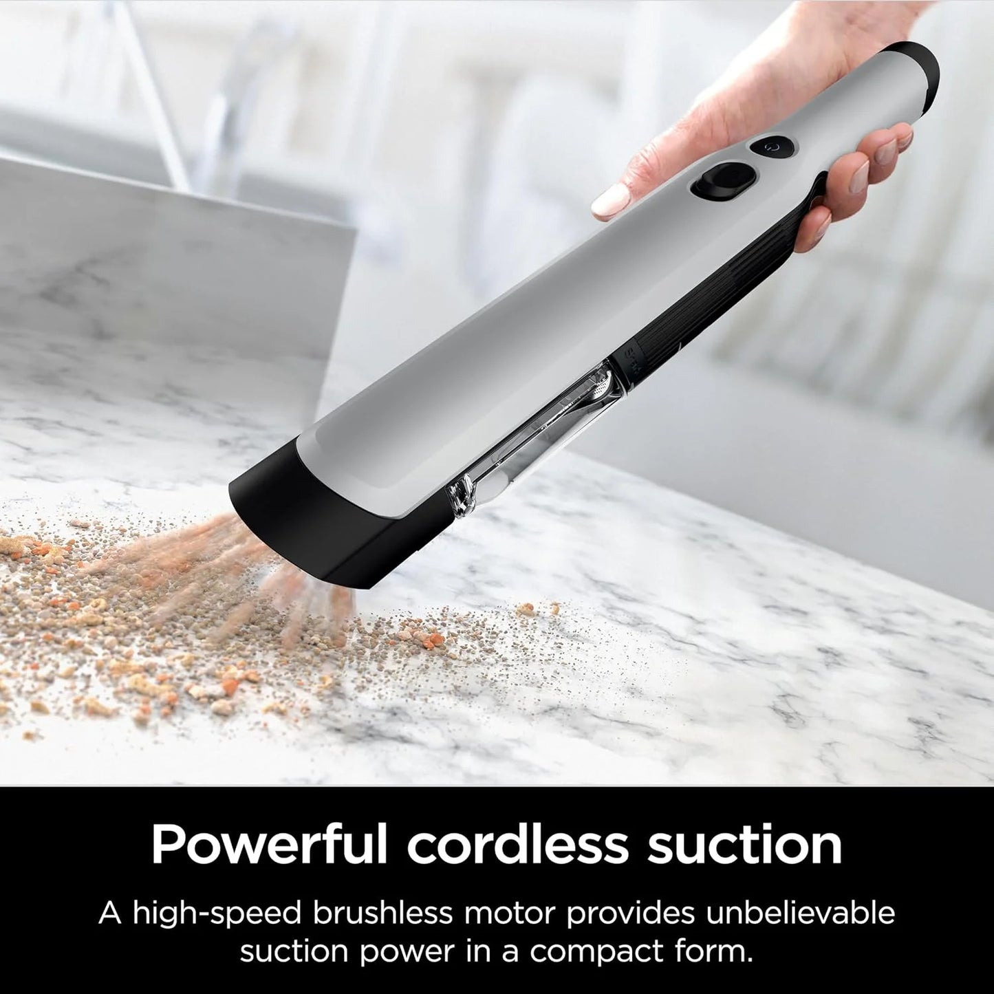 Shark WANDVAC Cordless Hand Vac, Gray, WV201WH