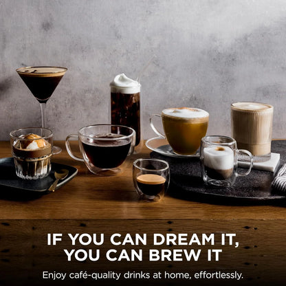 Ninja Luxe Café Premier Espresso, Drip Coffee & Cold Brew, Green, ES601GY