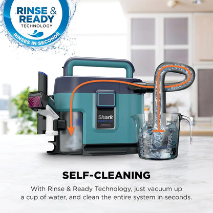 Shark EveryMess 3-in-1 Wet/Dry Vac & Stain Eliminator, 3 Tools VX102BRN