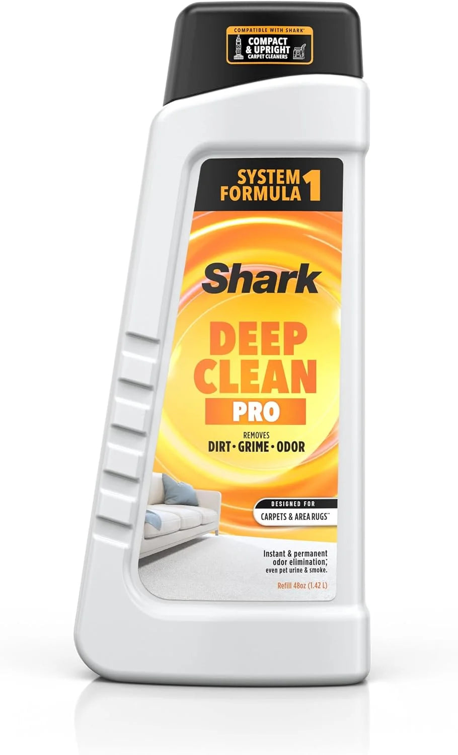 Shark Deep Clean Pro Carpet Cleaner Formula Removes Dirt/Stains/Odor EXCM48