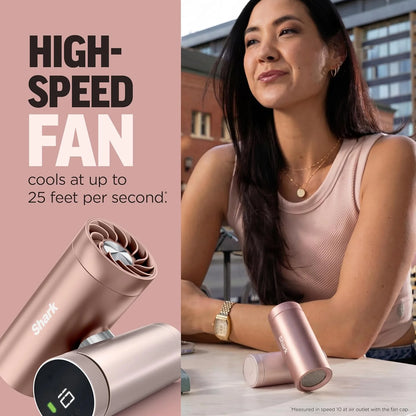 Shark ChillPill 3-in-1 Fan, Mist and Cooling Plate, Haze, FA022LV